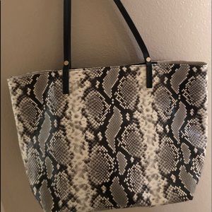 Python print tote by Gigi Ny